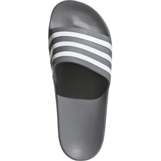 ADIDAS ADILETTE AQUA F35538 ΓΚΡΙ ΛΕΥΚΟ