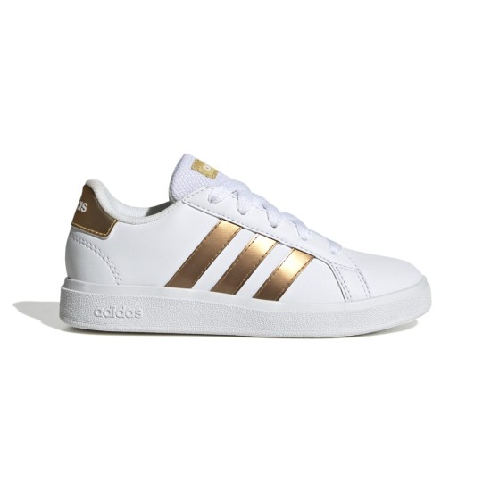 ADIDAS GRAND COURT 2.0K GY2578 ΛΕΥΚΟ ΧΡΥΣΟ