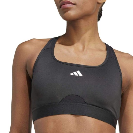 ADIDAS POWERREACT BRA BLACK JG1406 ΜΑΥΡΟ