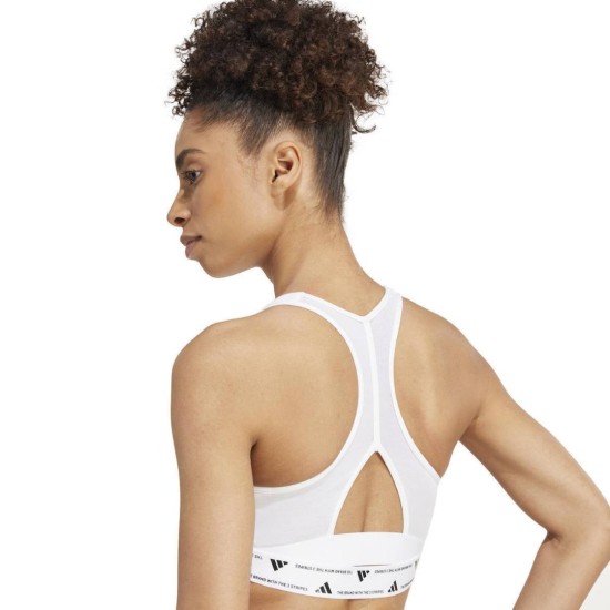 ADIDAS SMALL LOGO BRA JG1405 ΛΕΥΚΟ