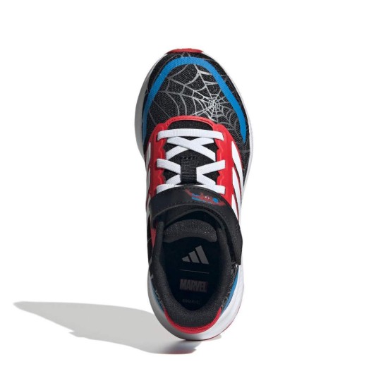 ADIDAS RUNFALCON SPIDER MAN JR5660 ΜΑΥΡΟ ΜΠΛΕ ΛΕΥΚΟ