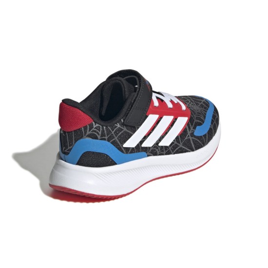 ADIDAS RUNFALCON SPIDER MAN JR5660 ΜΑΥΡΟ ΜΠΛΕ ΛΕΥΚΟ
