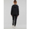 ADIDAS 3S FZ HOODIE ZAKETA HZ5743 ΜΑΥΡΟ ΛΕΥΚΟ