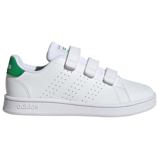 ADIDAS ADVANTAGE CF GW6494 ΛΕΥΚΟ ΠΡΑΣΙΝΟ