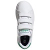 ADIDAS ADVANTAGE CF GW6494 ΛΕΥΚΟ ΠΡΑΣΙΝΟ