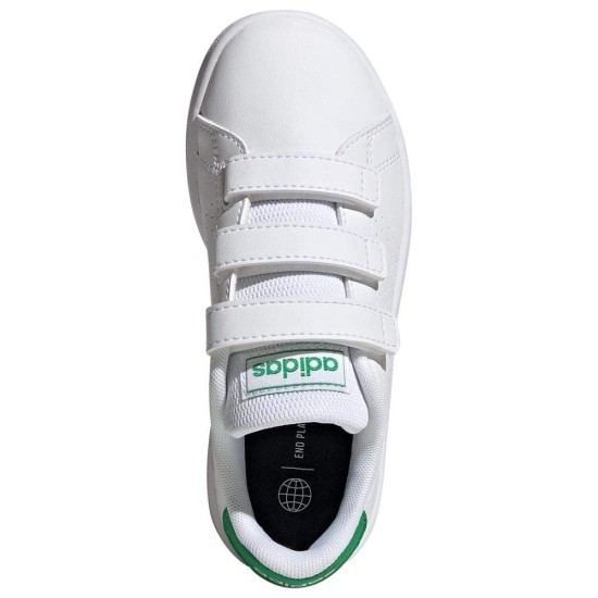 ADIDAS ADVANTAGE CF GW6494 ΛΕΥΚΟ ΠΡΑΣΙΝΟ