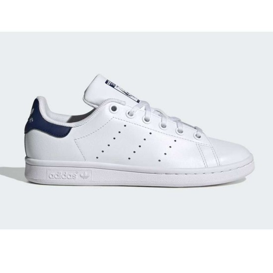 ADIDAS STAN SMITH J JP9717 ΛΕΥΚΟ ΜΠΛΕ