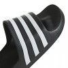 ADIDAS ADILETTE AQUA F35543 ΜΑΥΡΟ ΛΕΥΚΟ