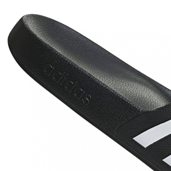 ADIDAS ADILETTE AQUA F35543 ΜΑΥΡΟ ΛΕΥΚΟ