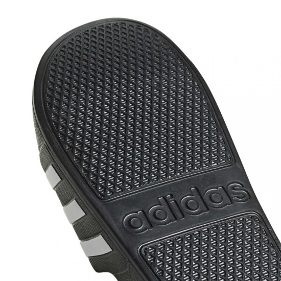 ADIDAS ADILETTE AQUA F35543 ΜΑΥΡΟ ΛΕΥΚΟ