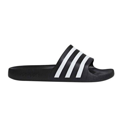 ADIDAS ADILETTE AQUA F35543 ΜΑΥΡΟ ΛΕΥΚΟ
