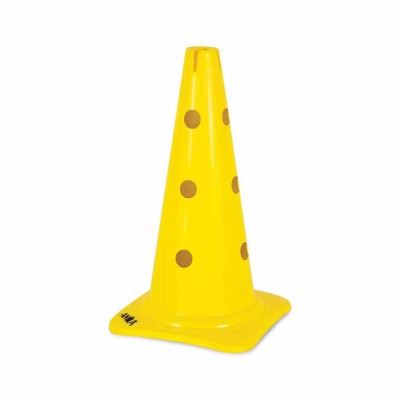 AMILA ΚΩΝΟΣ 41cm 13 ΤΡΥΠΕΣ 99532 ΚΙΤΡΙΝΟ