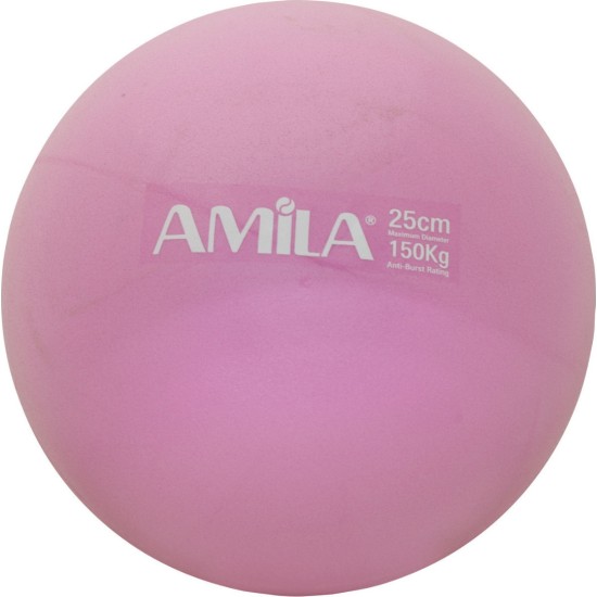 AMILA PILATES BALL 25CM 95817 ΡΟΖ