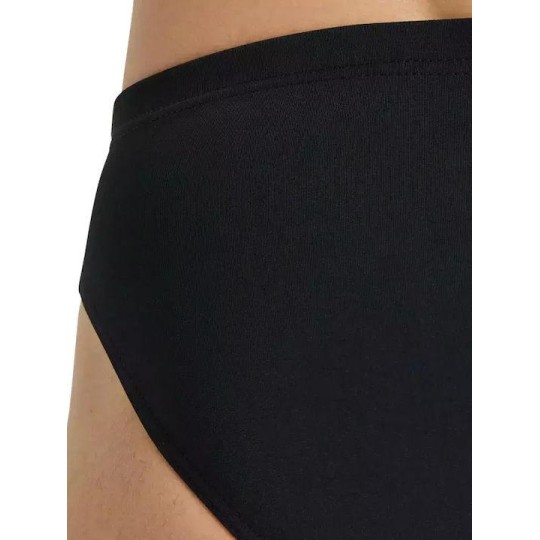 ARENA TEAM SWIM BRIEFS SOLID 004773 550 ΜΑΥΡΟ ΛΕΥΚΟ