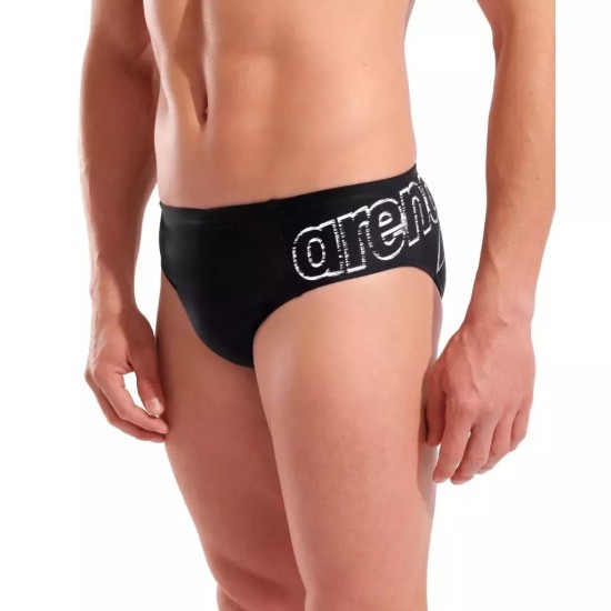 ARENA M SCRATCHY SWIM BRIEFS 010282 500 ΜΑΥΡΟ