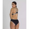 ARENA BIG LOGO SWIMSUIT 001198 555 ΜΑΥΡΟ ΑΣΗΜΙ
