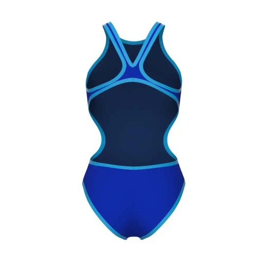 ARENA BIG LOGO SWIMSUIT 001198 880 ΝΕΟΝ ΜΠΛΕ