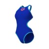 ARENA BIG LOGO SWIMSUIT 001198 880 ΝΕΟΝ ΜΠΛΕ