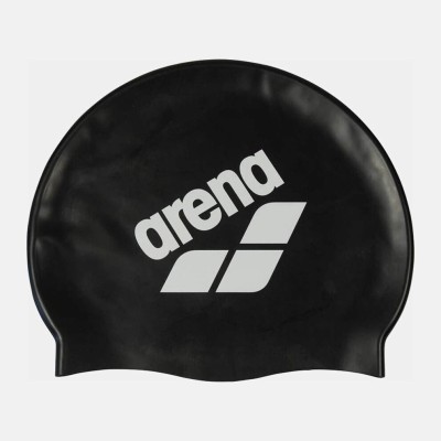 ARENA SILICONE CAP BIG LOGO 009276 ΜΑΥΡΟ