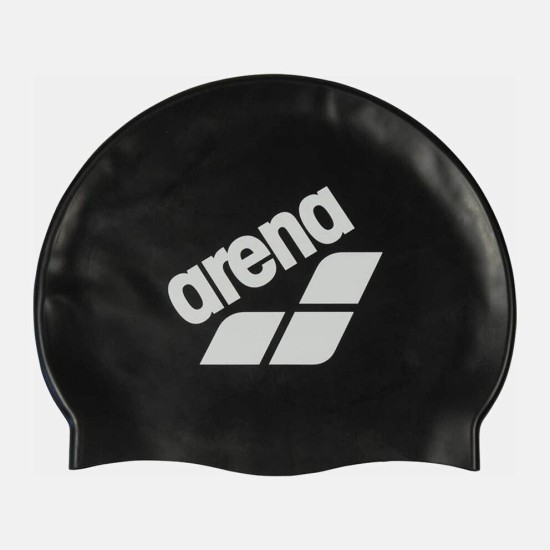 ARENA SILICONE CAP BIG LOGO 009276 ΜΑΥΡΟ