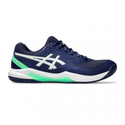 ASICS GEL-DEDICATE 8 1041A408 401 ΜΠΛΕ ΛΕΥΚΟ