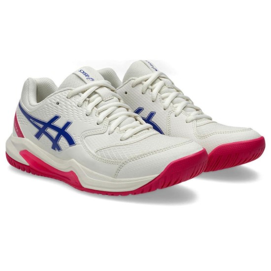ASICS GEL-DEDICATE 8 1042A237 105 ΛΕΥΚΟ ΦΟΥΞΙΑ
