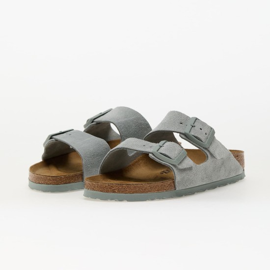 BIRKENSTOCK ARIZONA LEATHER LEVE 1029215 ΓΚΡΙ
