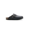 BIRKENSTOCK BOSTON OILED LEATHER 594630 ΜΑΥΡΟ