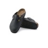 BIRKENSTOCK BOSTON OILED LEATHER 594630 ΜΑΥΡΟ