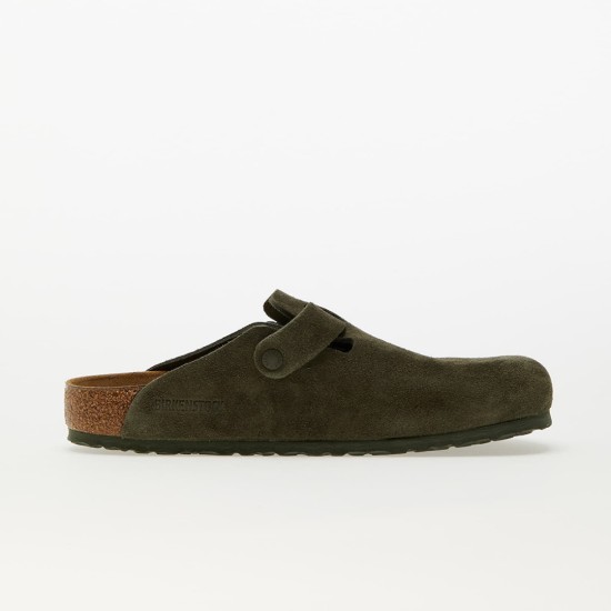 BIRKENSTOCK LEATHER BOSTON 1024721 ΠΡΑΣΙΝΟ