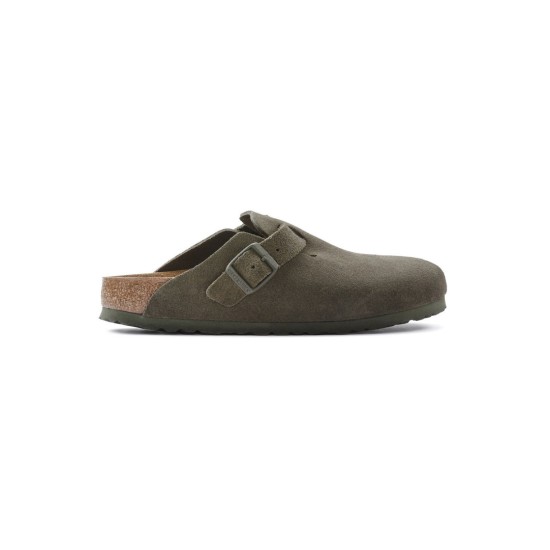 BIRKENSTOCK LEATHER BOSTON 1024721 ΠΡΑΣΙΝΟ