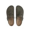 BIRKENSTOCK LEATHER BOSTON 1024721 ΠΡΑΣΙΝΟ