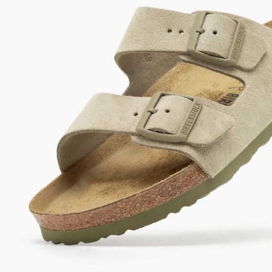 ΒIRKENSTOCK LEATHER ARIZONA LEVE 1031998 ΧΑΚΙ
