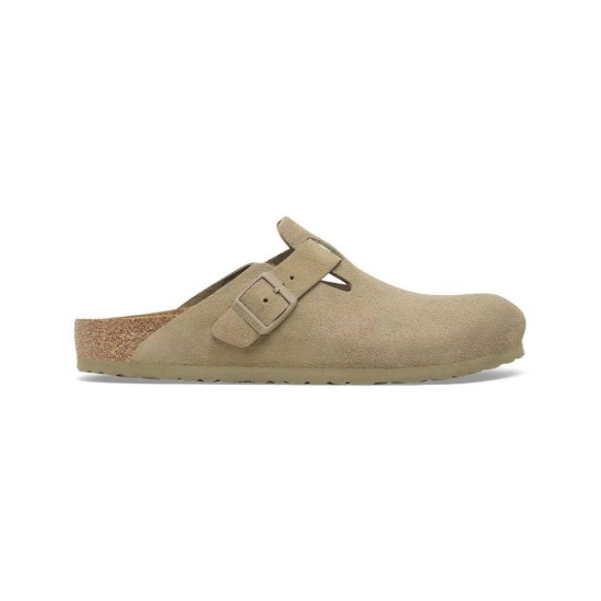 BIRKENSTOCK LEATHER BOSTON 1025788 ΧΑΚΙ
