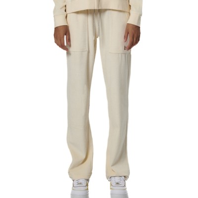 BODY ACTION BASIC VELOUR PANTS 021533 01 ΚΡΕΜ 021533