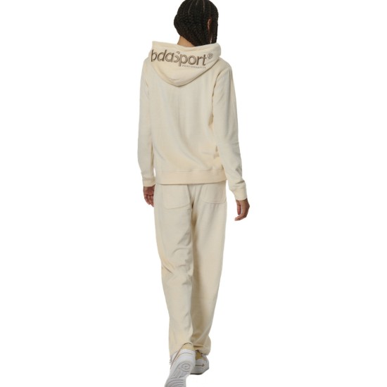 BODY ACTION BASIC VELOUR PANTS 021533 01 ΚΡΕΜ 021533