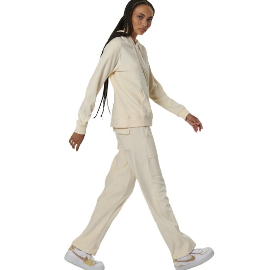 BODY ACTION BASIC VELOUR PANTS 021533 01 ΚΡΕΜ 021533