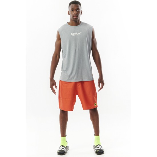 BODY ACTION SUEDE BOARD SHORTS 033333-01 ΠΟΡΤΟΚΑΛΙ