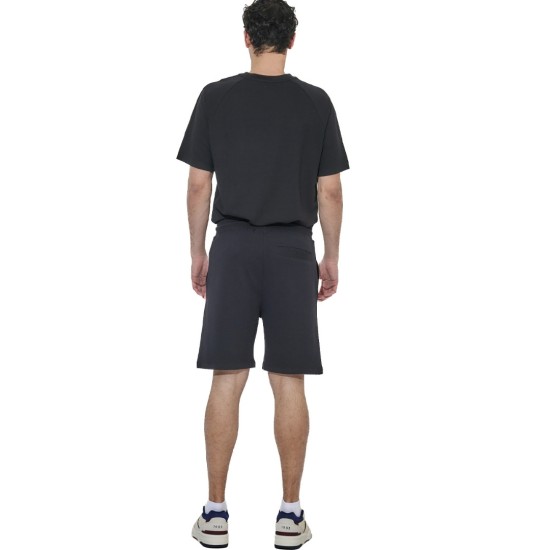 BODY ACTION COTON TERRY SHORTS 033629 01 ΜΑΥΡΟ 