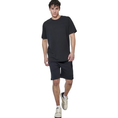 BODY ACTION COTON TERRY SHORTS 033629 01 ΜΑΥΡΟ 