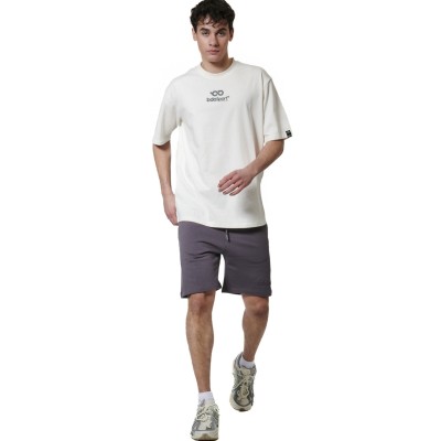 BODY ACTION COTON TERRY SHORTS 033629 01 ΓΚΡΙ 
