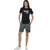 BODY ACTION LOGO T-SHIRT 051618 01 ΜΑΥΡΟ 