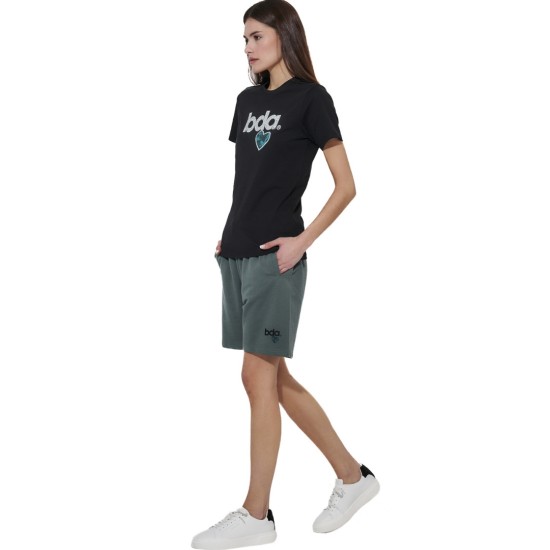 BODY ACTION LOGO T-SHIRT 051618 01 ΜΑΥΡΟ 