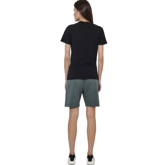 BODY ACTION LOGO T-SHIRT 051618 01 ΜΑΥΡΟ 