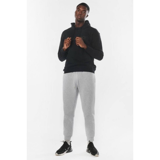 BODY ACTION SPORTSTYLE HOODIE 063215 01 ΜΑΥΡΟ