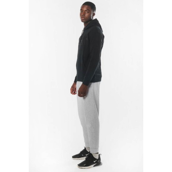 BODY ACTION SPORTSTYLE HOODIE 063215 01 ΜΑΥΡΟ