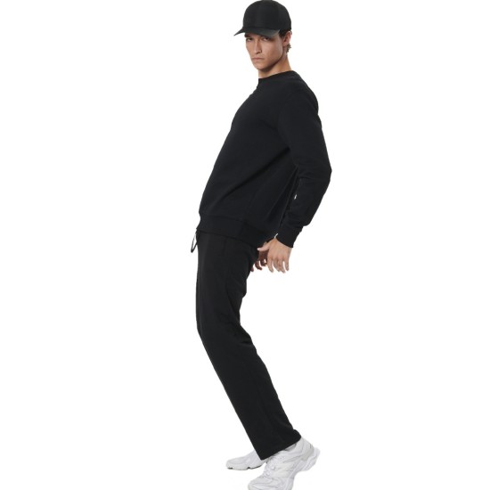 BODY ACTION SWEATSHIRT 063510 01 ΜΑΥΡΟ 