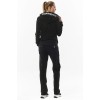 BODY ACTION TERRY HOODIE JACKET 071317 01 ΜΑΥΡΟ