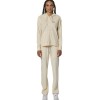 BODY ACTION VELUR HOODIE JACKET 071518 01 ΚΡΕΜ