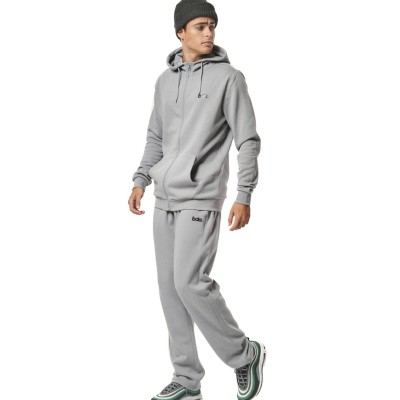 BODY ACTION FULL ZIP HOODIE 073419 01 ΓΚΡΙ 